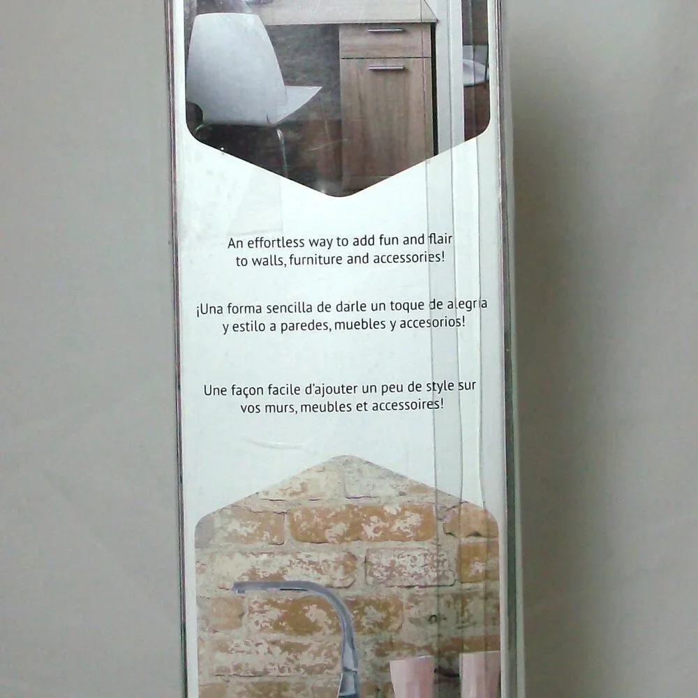 Roommates Décor Peel & Stick Wallpaper Tan Brick Pattern